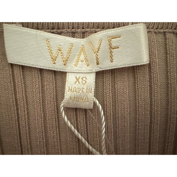 2/$30 NWT WAYF XS Ribbed Knit Long Sleeve Dress - Picture 5 of 16